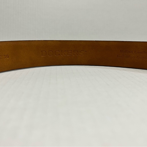Dockers men’s belt brown size 36 - Picture 2 of 2